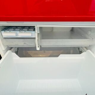 ✨おしゃれな赤‼ MITSUBISHI(三菱) 298冷蔵庫 配送 ⭐定価￥65,620