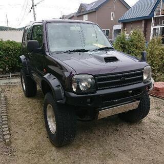 売れました】スズキジムニーJB23ボディリフトオーバーフェンダー車検1