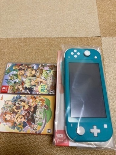 ニンテンドーSwitch Lite ファッション ターコイズ ロックマンエグゼ