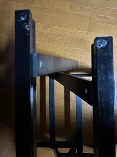 IKEA イケア ODDVALD オッドヴァルドブラック2脚セットテーブル