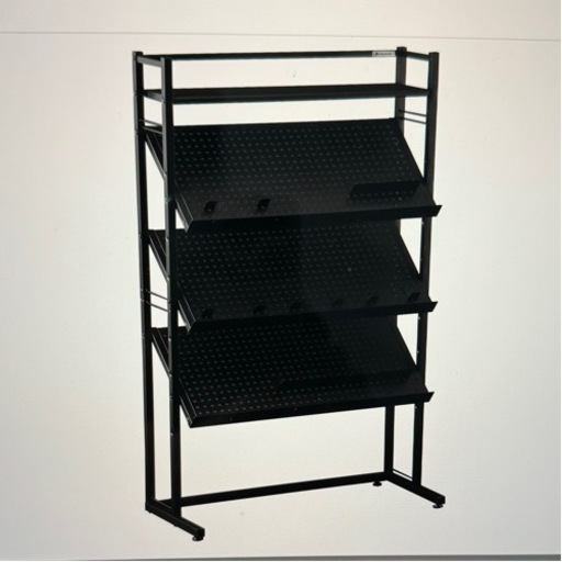 バウヒュッテ/BHS-800G-BK/ゲーム機ディスプレイラック (ダニエル