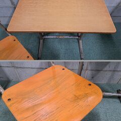 8セットあり KOKUYO コクヨ 学習机 椅子セット 勉強机 学校 塾 昭和