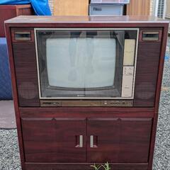 ブラウン管テレビ 日立 カラーテレビ C20-891 昭和レトロ 当時物 (you