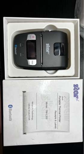 スター精密 モノクロ モバイルプリンター SM-L200-UB40 JP (そい) 竹中