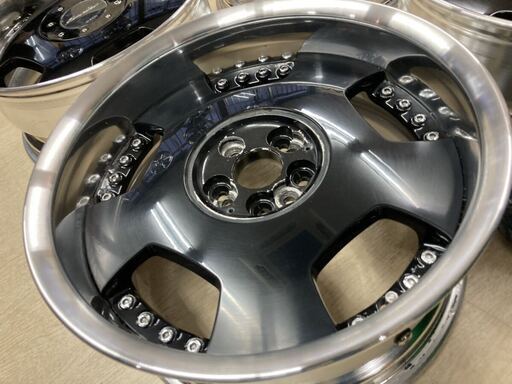 希少サイズ!!WORK ユーロラインDH 深リム!!◇17インチ 7.5J +28 8J +21