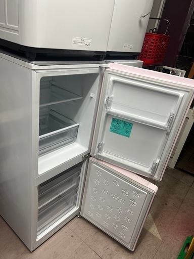 Haier JR-NF148B ピンク冷蔵庫 148L たのメル便発送 Haier JR-NF148B