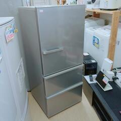 ハンナ 3ドア冷蔵庫AQUA272L シルバー 2019 アクア AQUA 冷蔵庫 3ドア