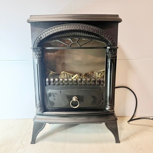 ニトリ アイボリー 暖炉型 ファンヒーター No. 91 暖炉型ファン