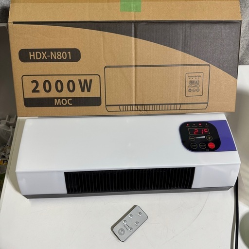 壁掛けエアコン HDX-N801 ① クーラー ほぼ新品 (店舗バイヤーズ