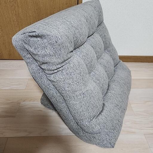 カインズ 座布団にもなる背もたれイス F-Lepoco グレー (yujin) 越谷