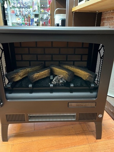 QVCジャパン 暖炉型ファンヒーター CFI-5018-02【リサイルマート下関店