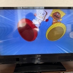 三菱 ブルーレイ 内蔵 テレビ 32型の中古が安い！激安で譲ります・無料