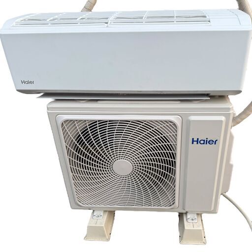 美品】2024年製 ハイアール Haler ルームエアコン JAA-CS224AK 2.2kw