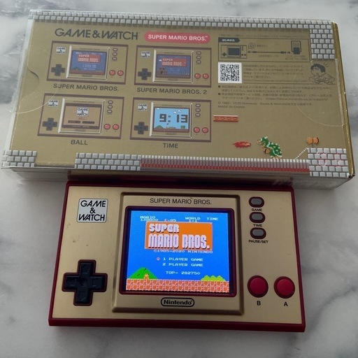 公式 懐かしのゲームウォッチ スーパーマリオ