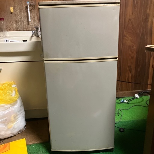 無料・動作品】日立 2ドア冷蔵庫 RH-83T（1998年製・80L）レトロ・サブ