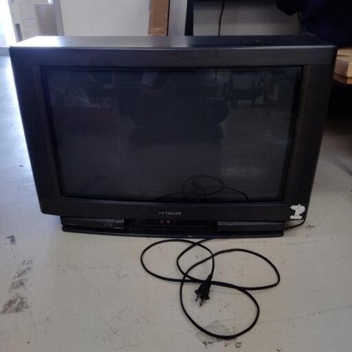 HITACHI ブラウン管カラーテレビ C24-WX50-1 黒 24インチ 通電起動