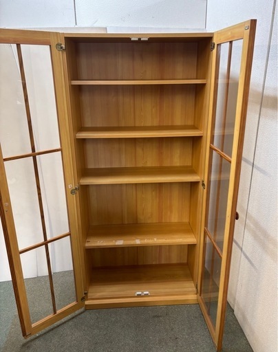 昭和レトロ家具当時物ヴィンテージ書棚フリーボード収納家具カントリー