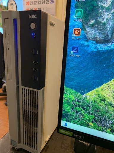 パソコン セット i5 6400/8GB/SSD 128GB PC デスクトップ+24インチ