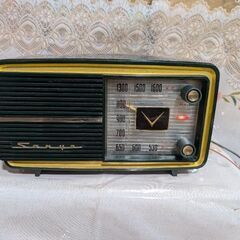 珍品昭和レトロスターSR-100K 2バンド (真空管) 川西のオーディオの