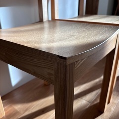 unico ウニコ ダイニング チェア 2脚 HUTTE ヒュッテ シリーズ