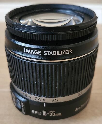 超美品】Canon 標準ズームレンズ EF-S 18-55mm 1:3.5-5.6 IS (MOCCHIN