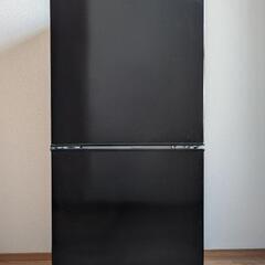 NTR-106BK 2ドア冷蔵庫 ブラック 106L (はる) 西新のキッチン家電