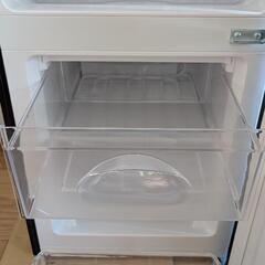 NTR-106BK 2ドア冷蔵庫 ブラック 106L (はる) 西新のキッチン家電