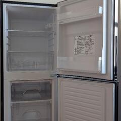 NTR-106BK 2ドア冷蔵庫 ブラック 106L (はる) 西新のキッチン家電