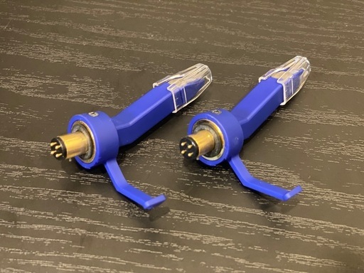 ケース付き！ ほぼ新品 樽屋 レコード針 青針 サファイア TW01M-S 樽屋