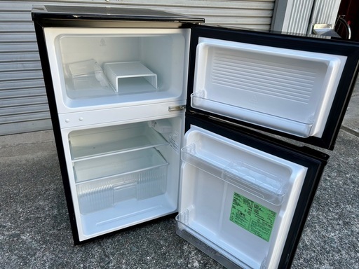 ♻️送料設置無料 comfee ノンフロン冷凍冷蔵庫 RCT90BL Comfee