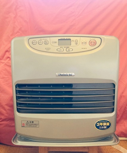 ダイニチ ブルーヒーター FW-5617L18年製 ライトシルバー(S) 箱付き