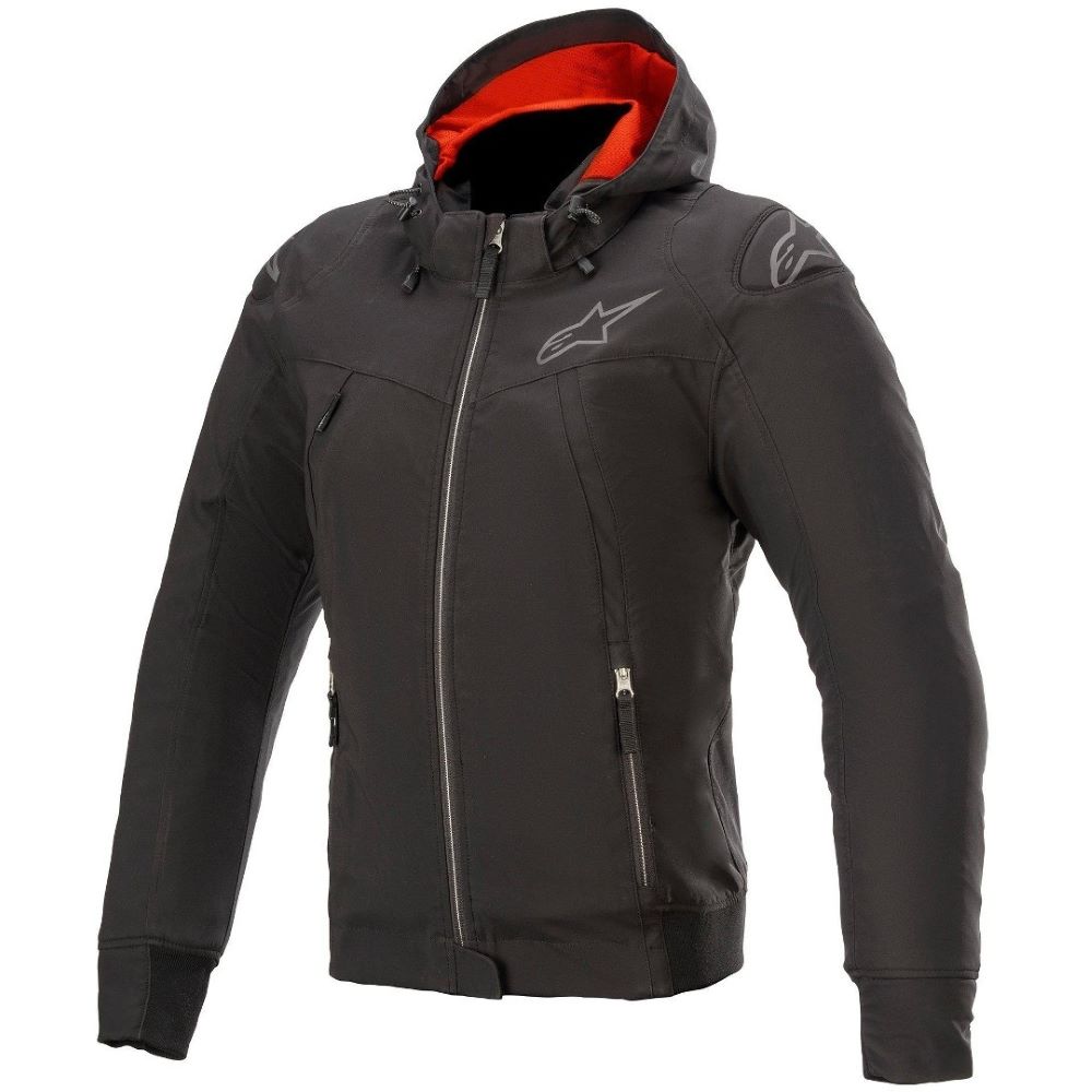 Alpinestars Sektor V2 Tech Hoodie - Black/Red - FREE Delivery