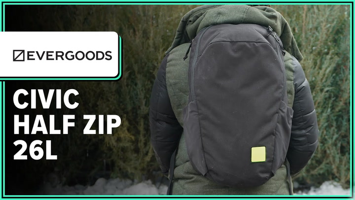EVERGOODS Civic Half Zip 26L (CHZ26) Review | Pack Hacker