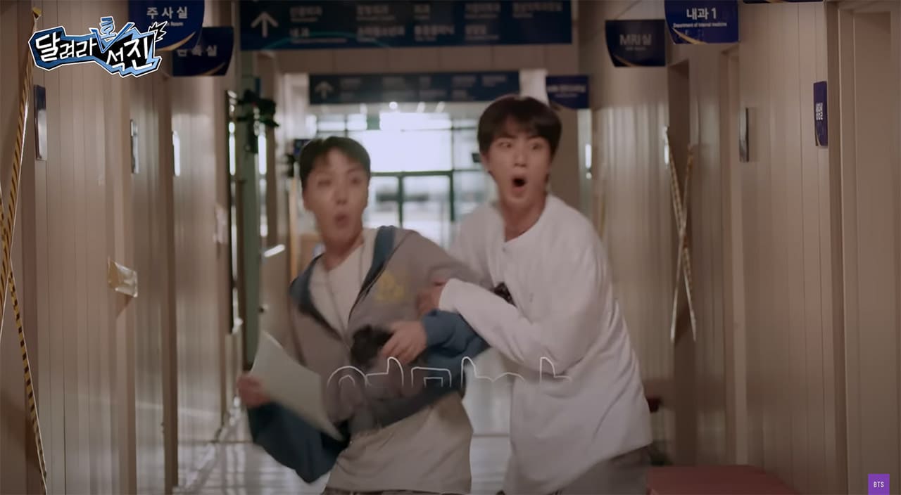 Scaredy-Cat Duo' BTS Jin & J-Hope Face Zombies in a Hilarious