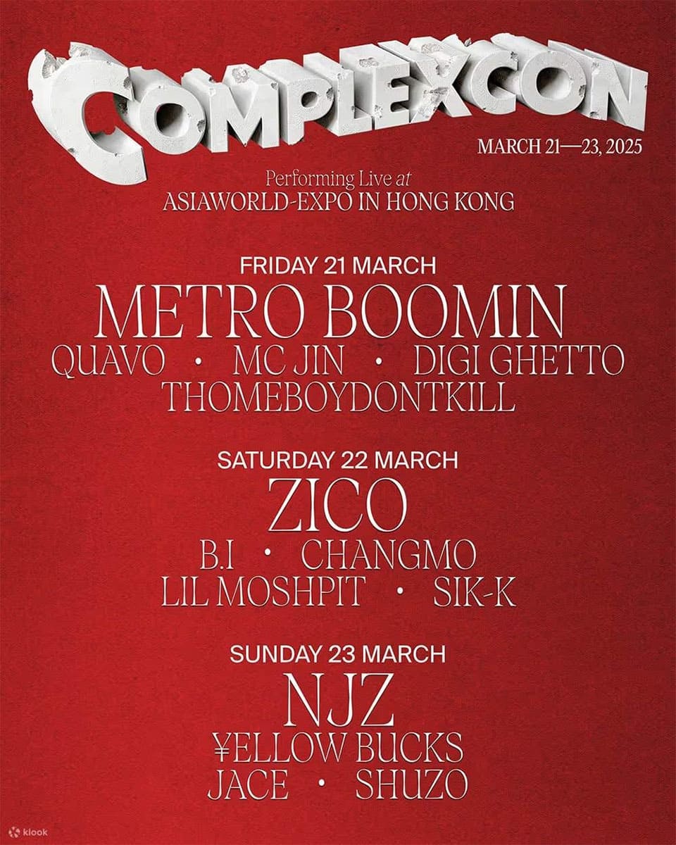 NewJeans Rebrands as NJZ, Confirmed Headliner for 'ComplexCon Hong