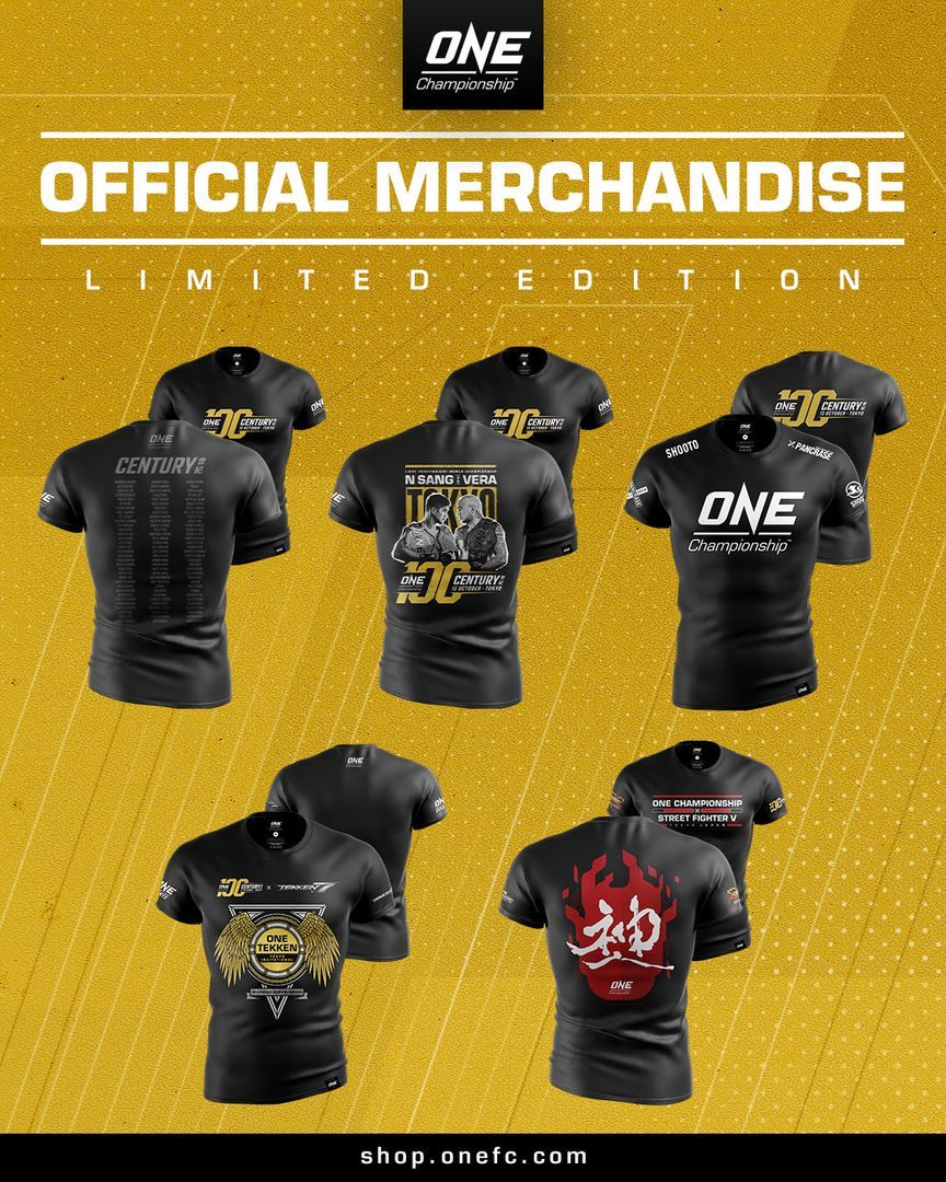 Limited Edition ONE: CENTURY 世紀 Merchandise To Go On Sale - ONE