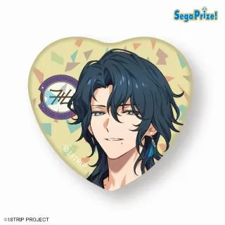 I棗夜鷹】18TRIP ハート型缶バッジ～Ev3ns&L4mps～ オンラインクレーン