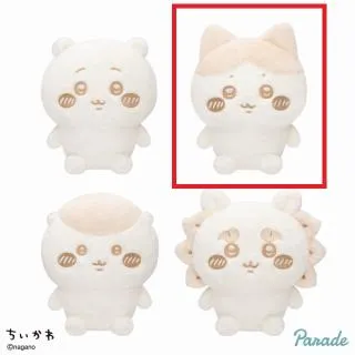 Bハチワレ】ちいかわ ぬいぱれっと～ミルクいろ～ぬいぐるみ①