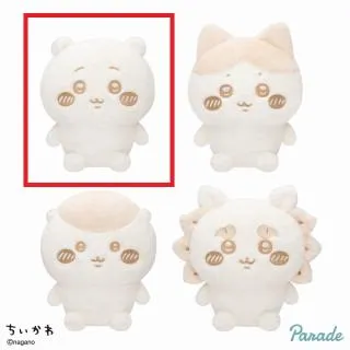 Aちいかわ】ちいかわ ぬいぱれっと～ミルクいろ～ぬいぐるみ①