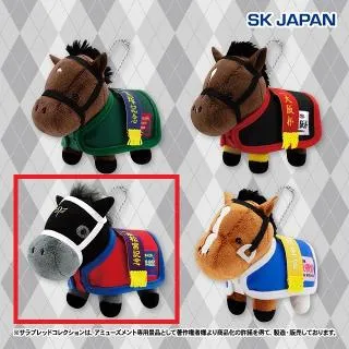 Aハルウララ】サラブレッドコレクション ぬいぐるみスマホショルダー3