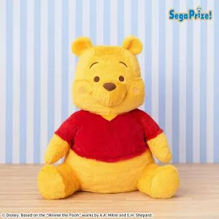 ミッキーマウス 赤いほっぺ 寝そべり LLぬいぐるみ オンラインクレーン