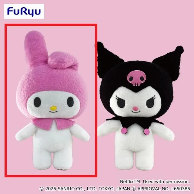 Aマイメロディ】Netflixシリーズ「My Melody & Kuromi」 BIGぬいぐるみ