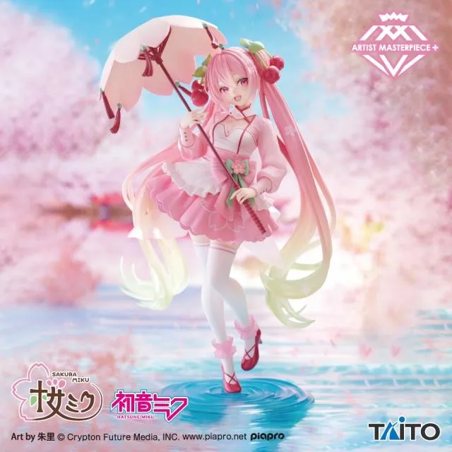 桜ミク AMP+ フィギュア～桜ドレスver.～ オンラインクレーンゲーム