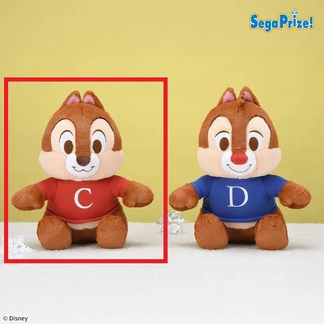 Aチップ】チップ&デール Lぬいぐるみ ～Fluffy Cuties～ オンライン