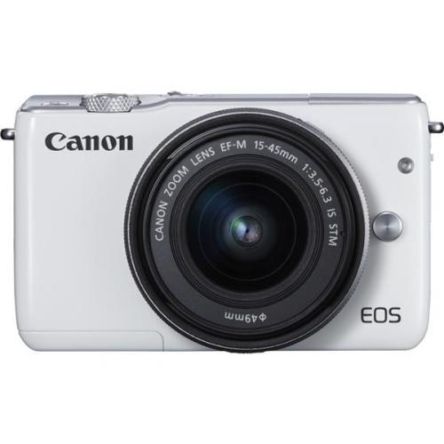 Canon EOS M10 CSC Camera With 15-45mm Lens White | CO63300 | Cameras