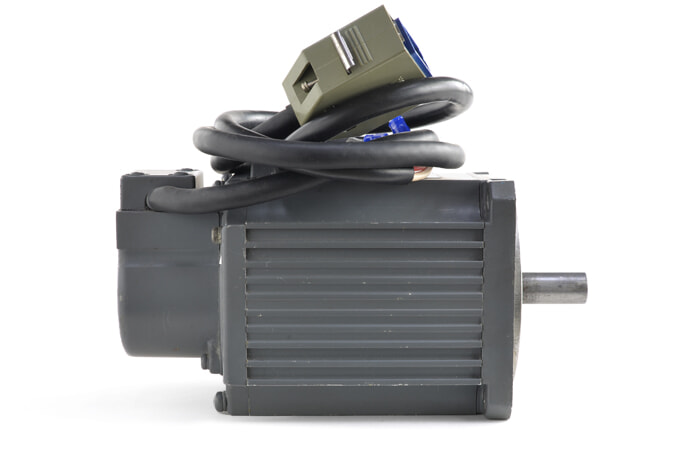 三菱 ACサーボモータ HA-FE23 (錆あり・ケーブルが短い) | 保守部品.com