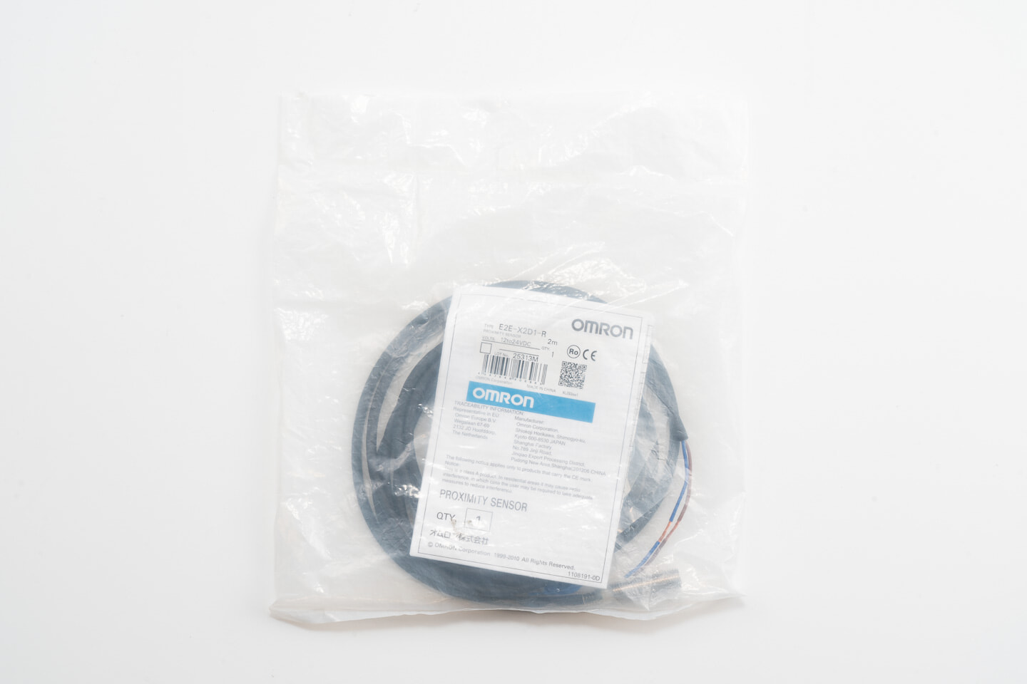 オムロン スタンダードタイプ近接センサ E2E-X2D1-R 2m | 保守部品.com