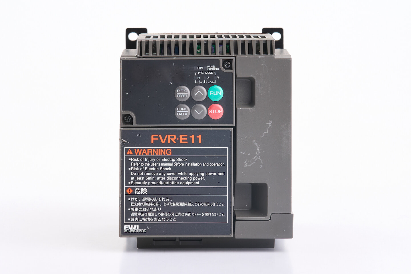 富士電機 インバータ FVR2.2E11S-2 (累計稼働時間65000h以上・ファン