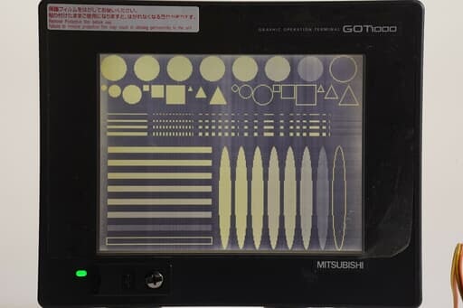 三菱 グラフィックオペレーションターミナル GT1550-QLBD (09年製