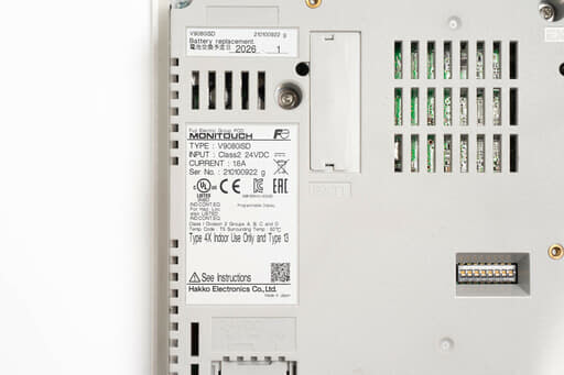V9080iCD タッチパネル 発紘電機 モニタッチ V9080iCD (21年製) | 保守
